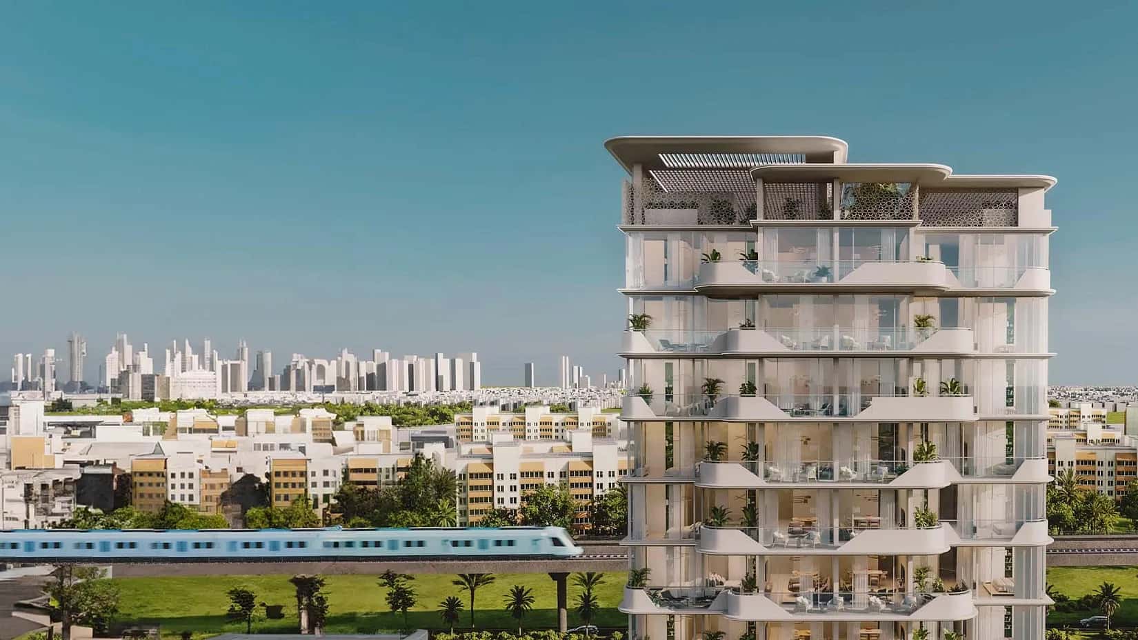 Evora Residences in Al Furjan